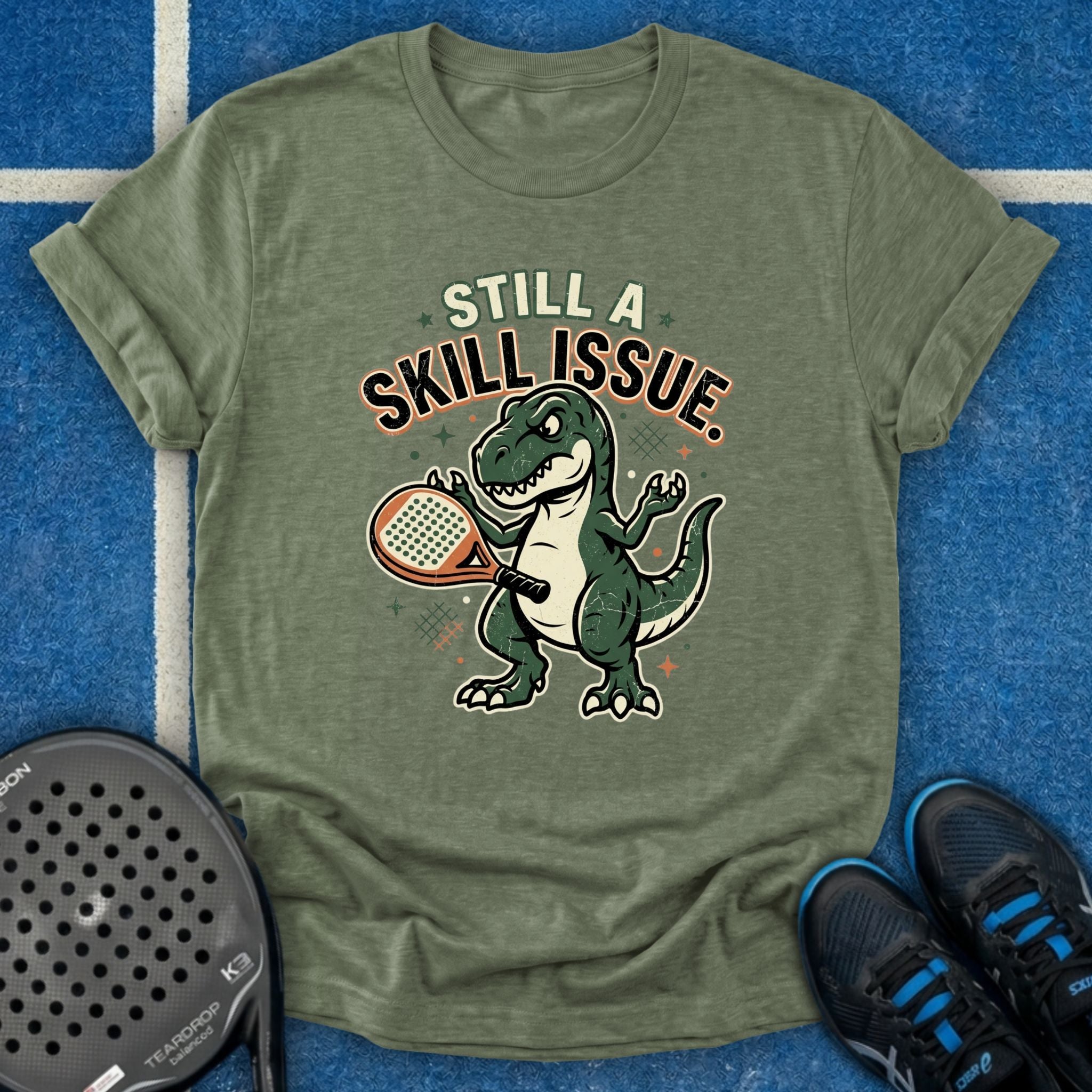 Dinosaur Padel Problems T-Shirt