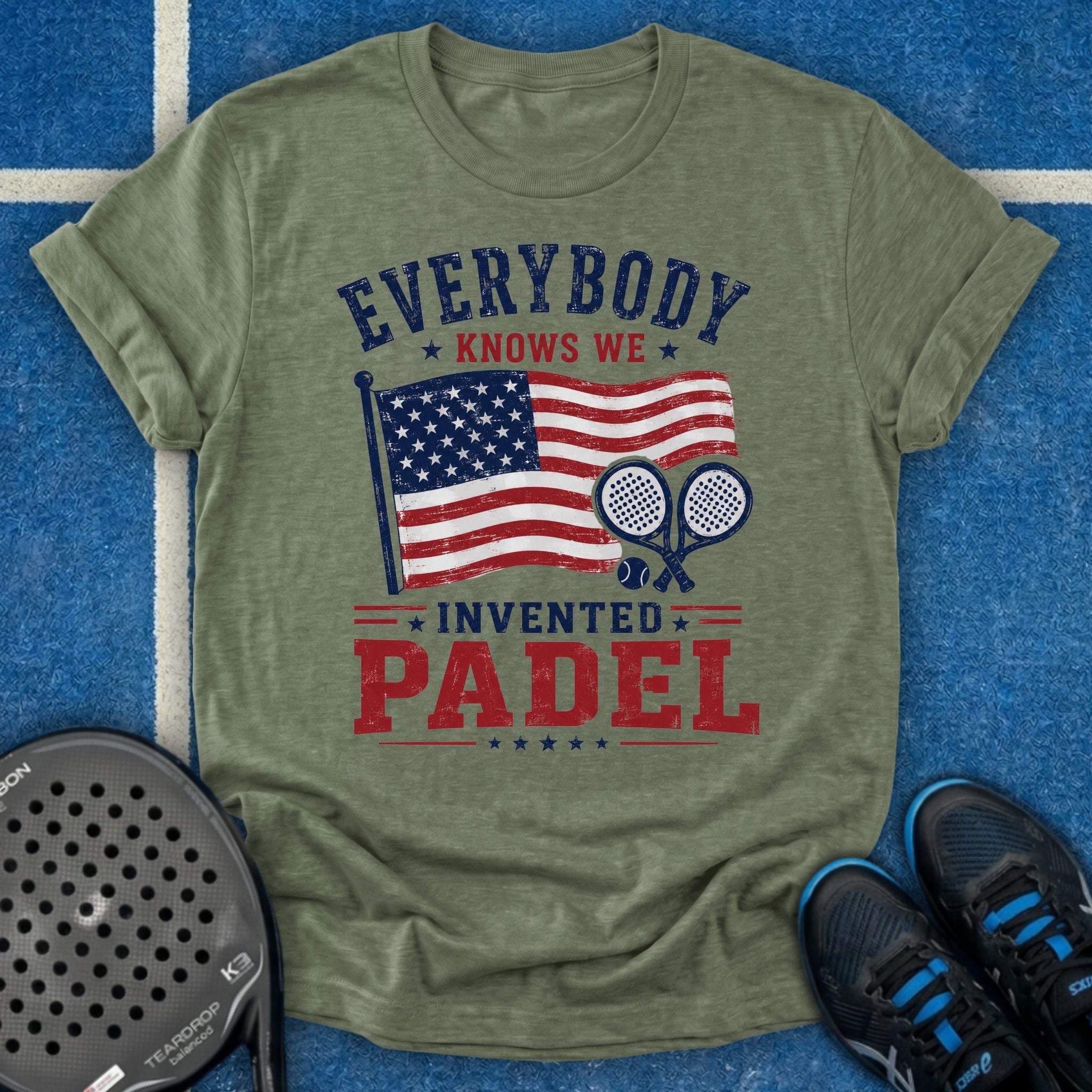 Everybody Knows We Invented Padel T-Shirt