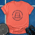 The Best Conversations Happen Between Points T-Shirt