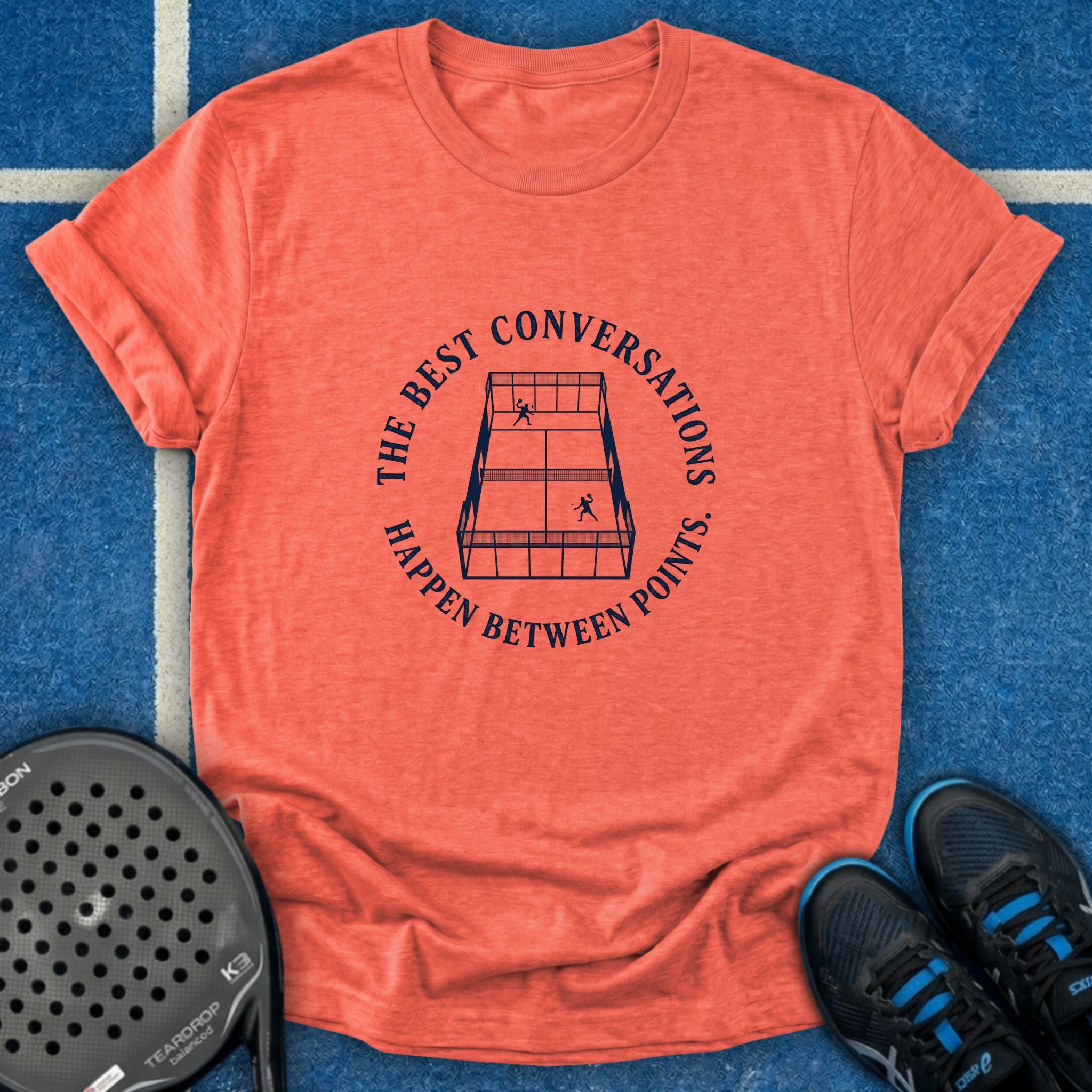 The Best Conversations Happen Between Points T-Shirt