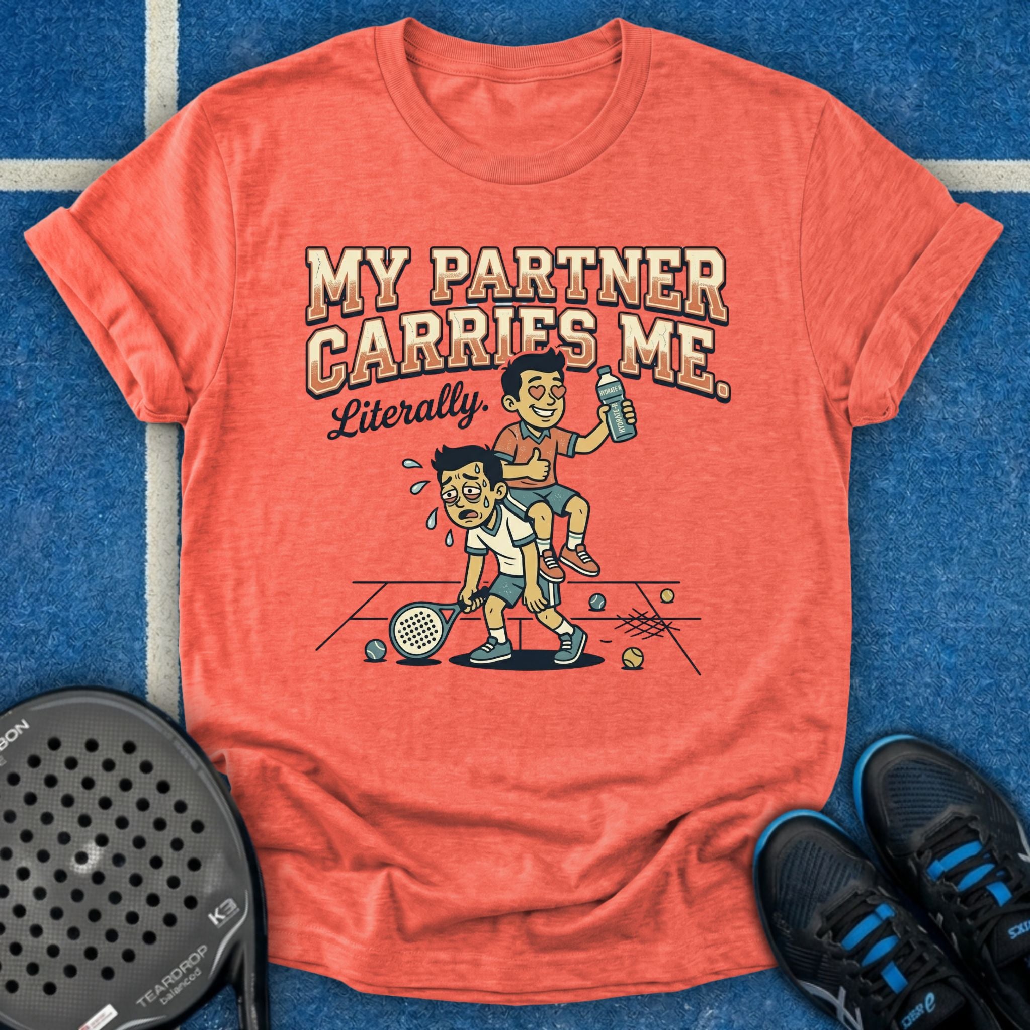 My Partner Carries Me T-Shirt