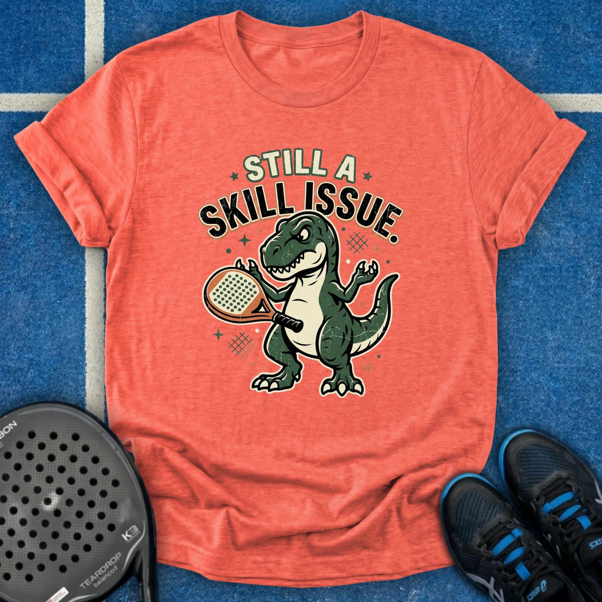 Dinosaur Padel Problems T-Shirt