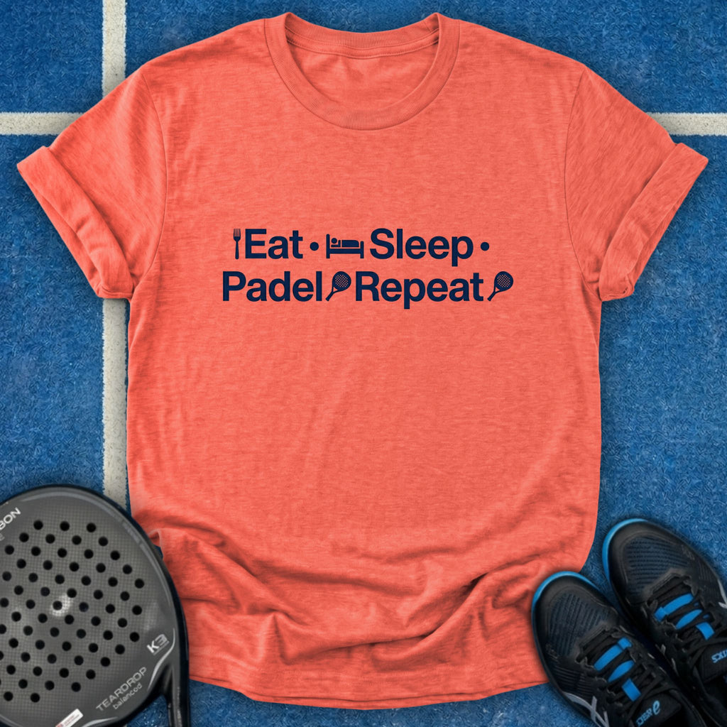 Eat Sleep Padel Repeat T-Shirt