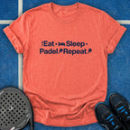 Eat Sleep Padel Repeat T-Shirt