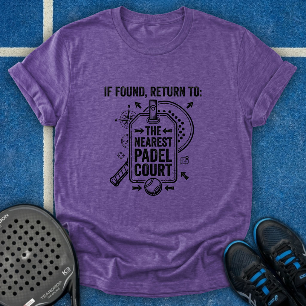 Return To Nearest Padel Court T-Shirt