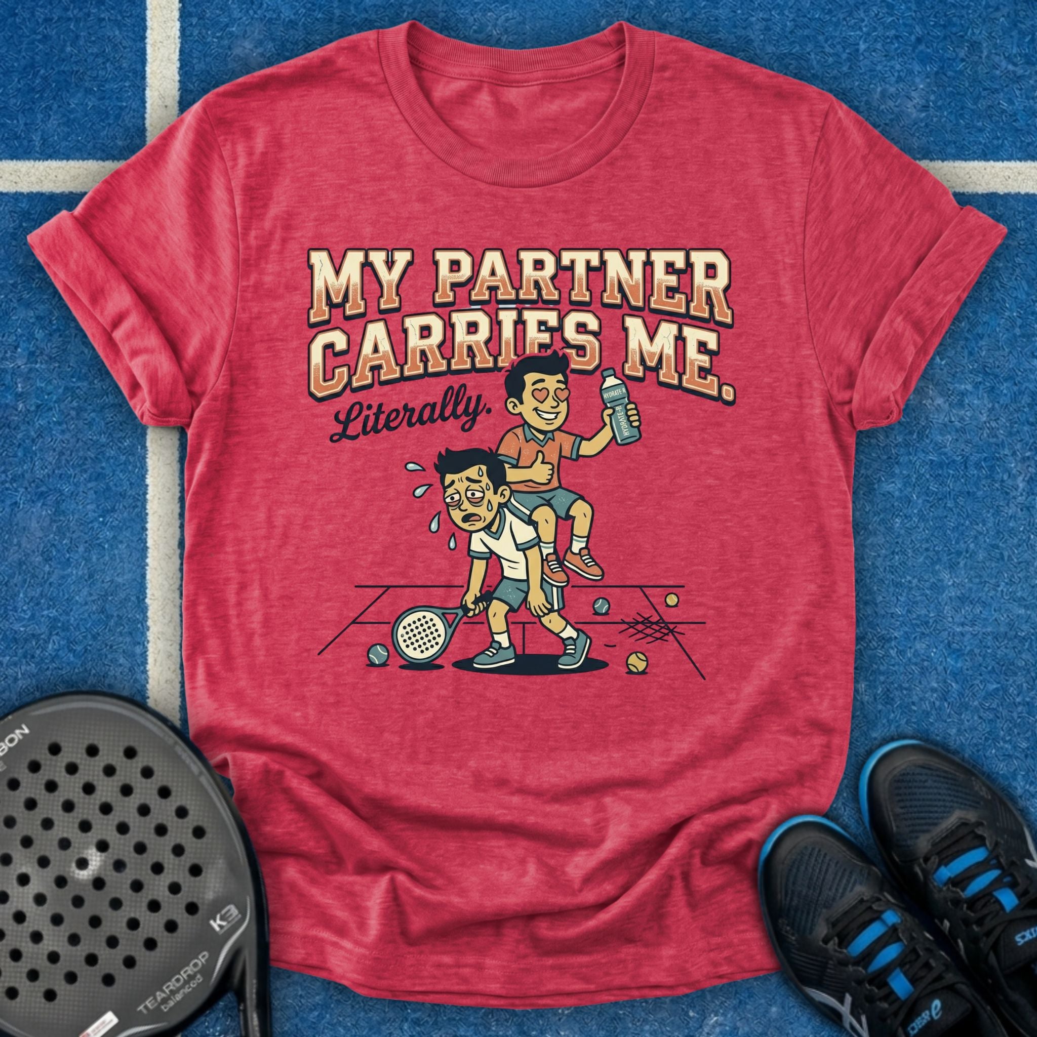 My Partner Carries Me T-Shirt