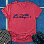 Eat Sleep Padel Repeat T-Shirt