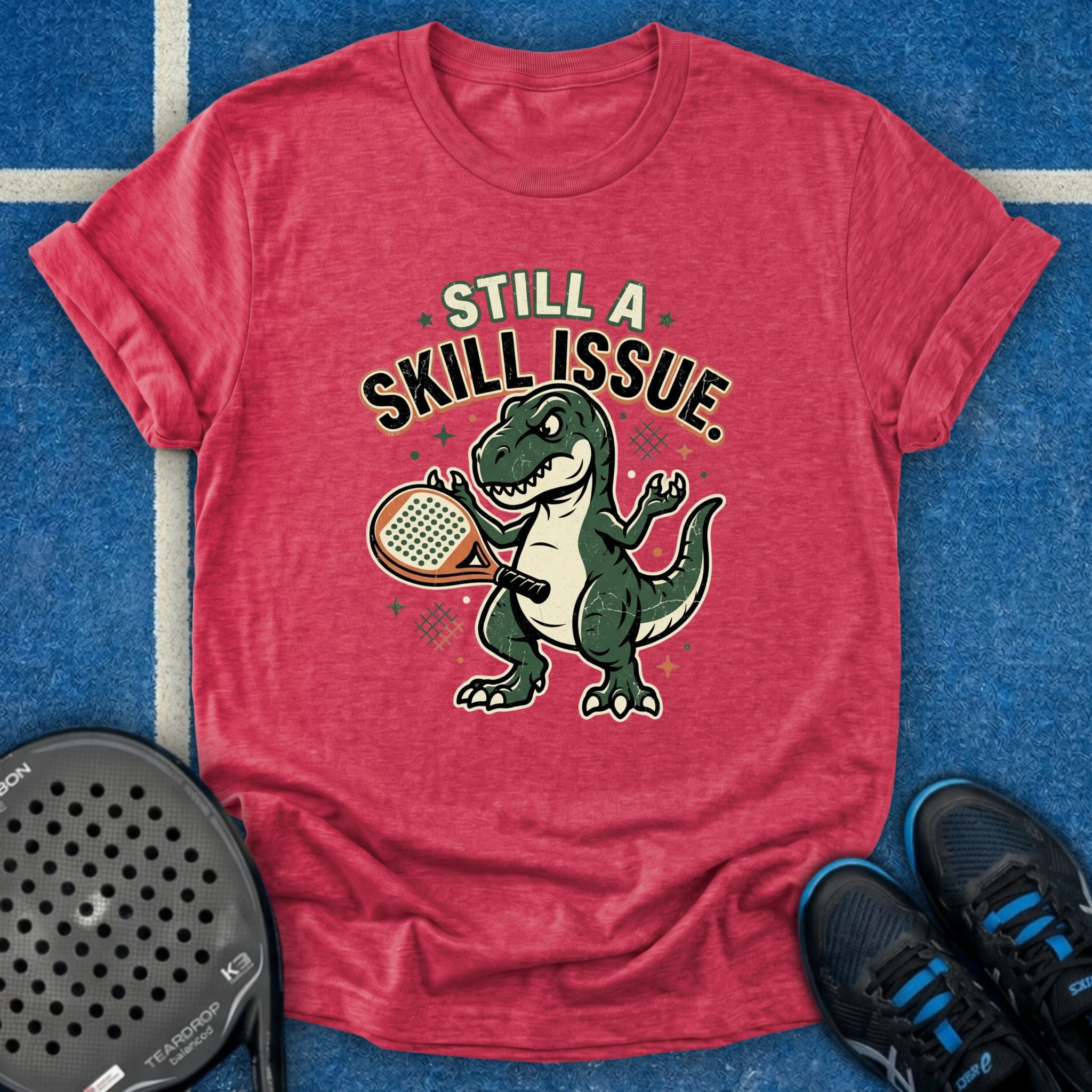 Dinosaur Padel Problems T-Shirt
