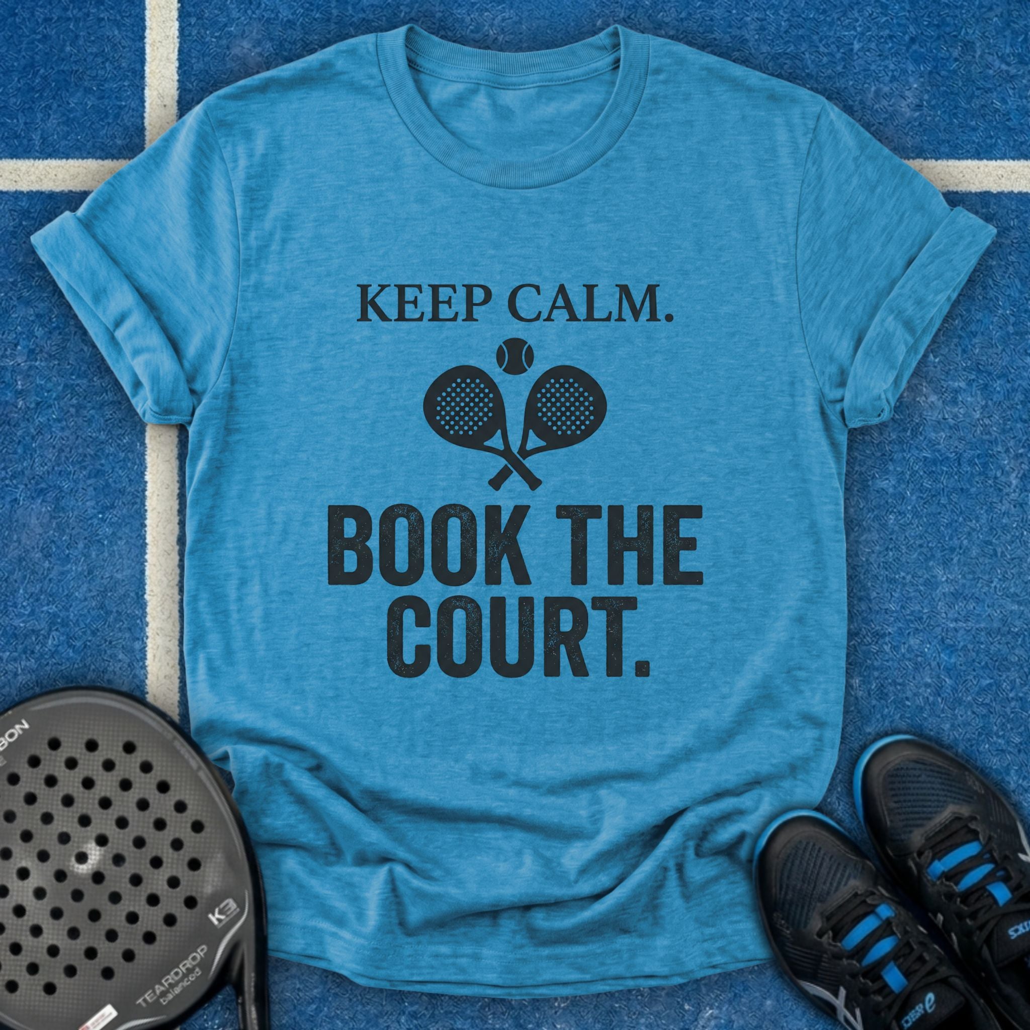 Keep Calm, Book The Court T-Shirt