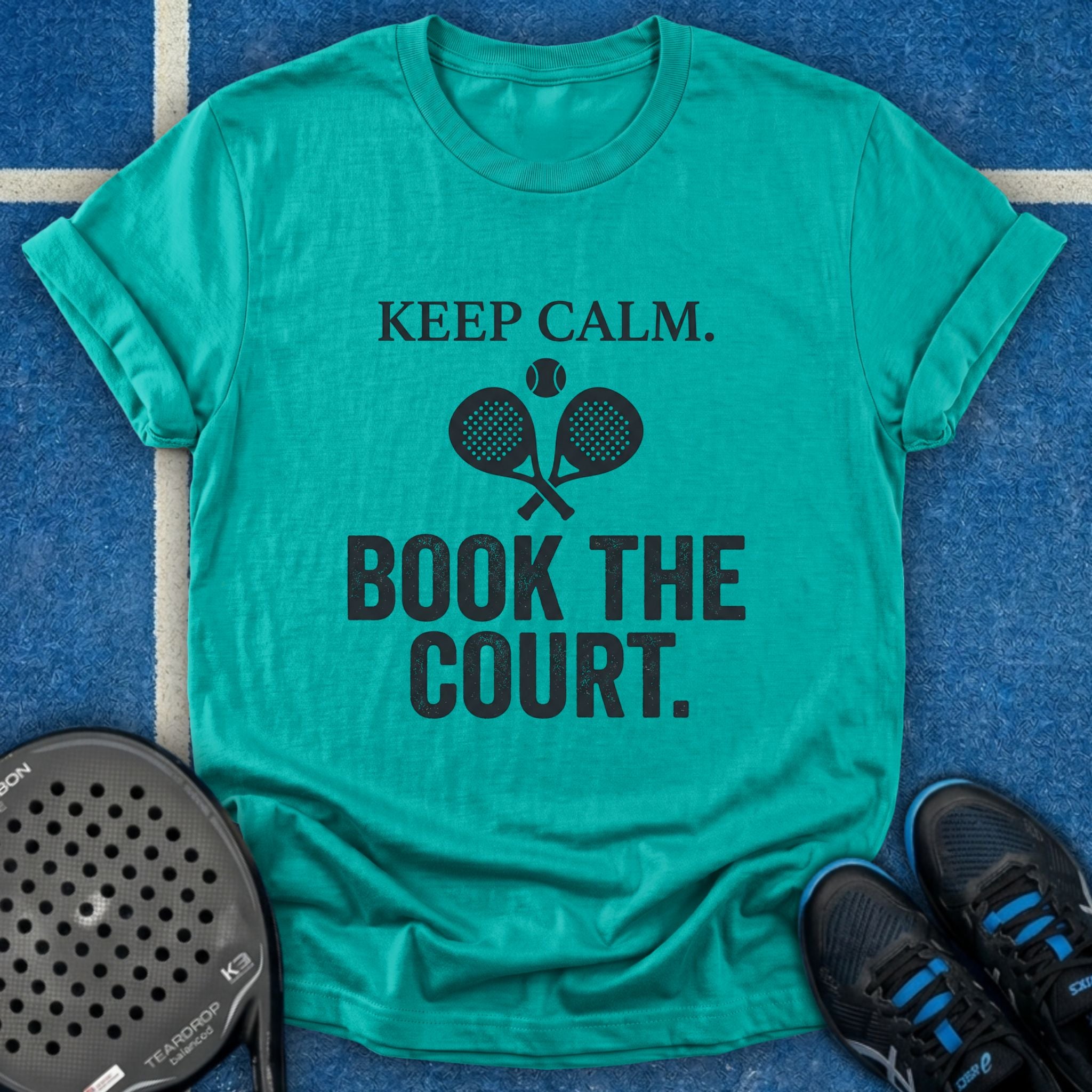 Keep Calm, Book The Court T-Shirt