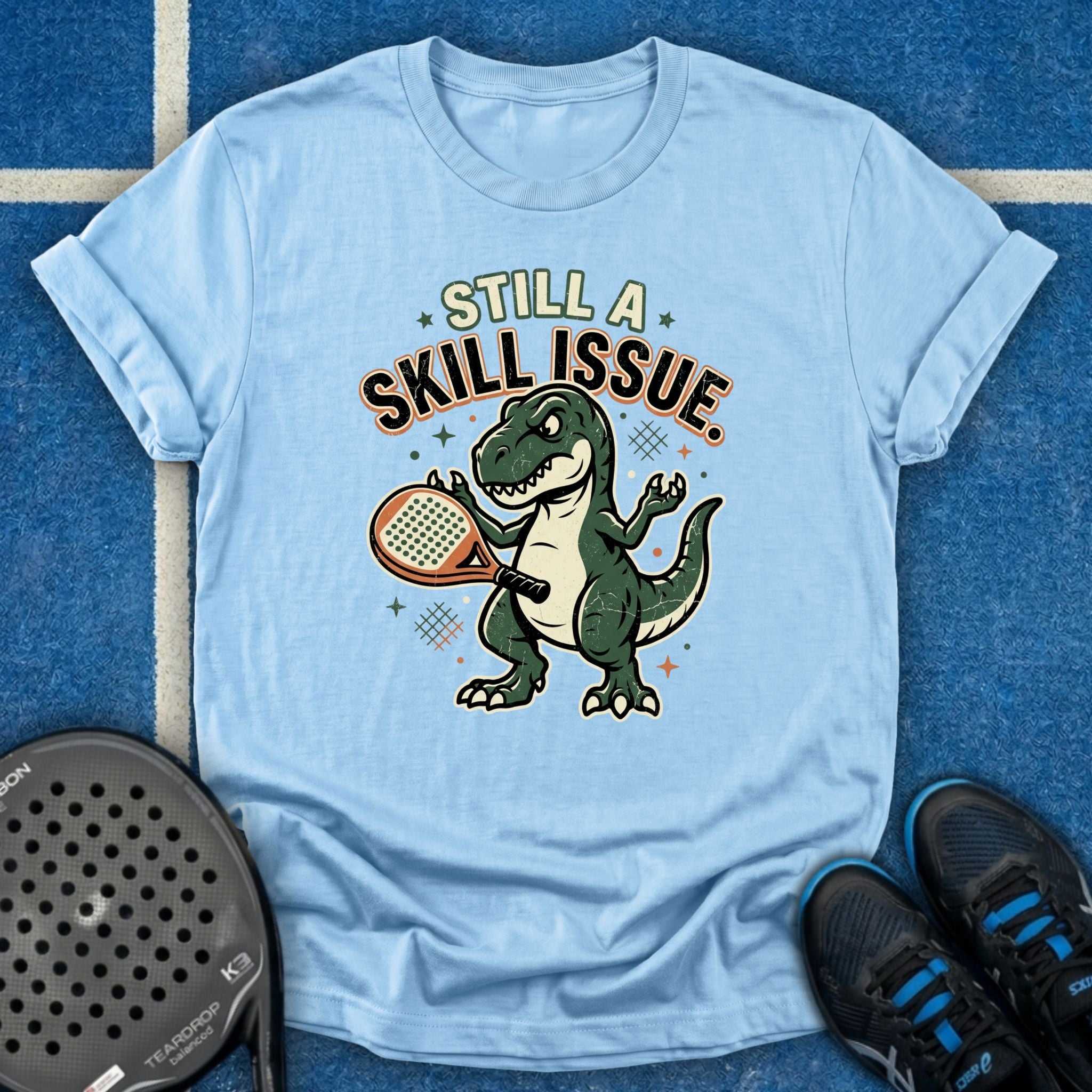 Dinosaur Padel Problems T-Shirt