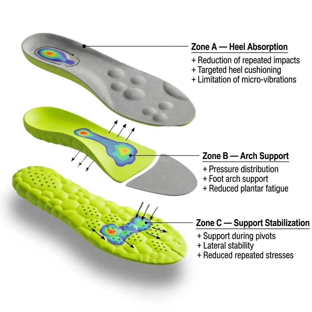 Insoles designed specifically