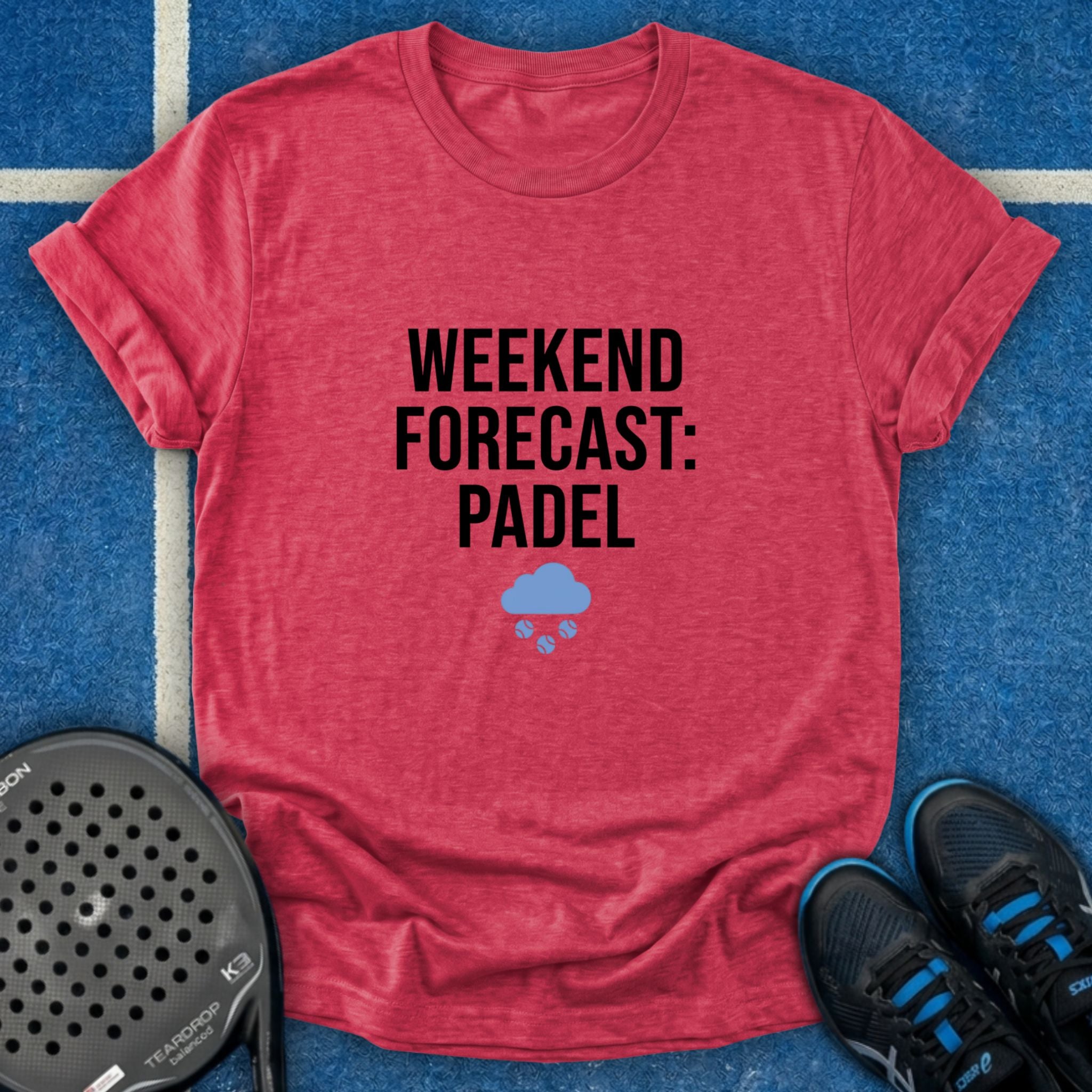 Weekend Forecast Padel T-Shirt