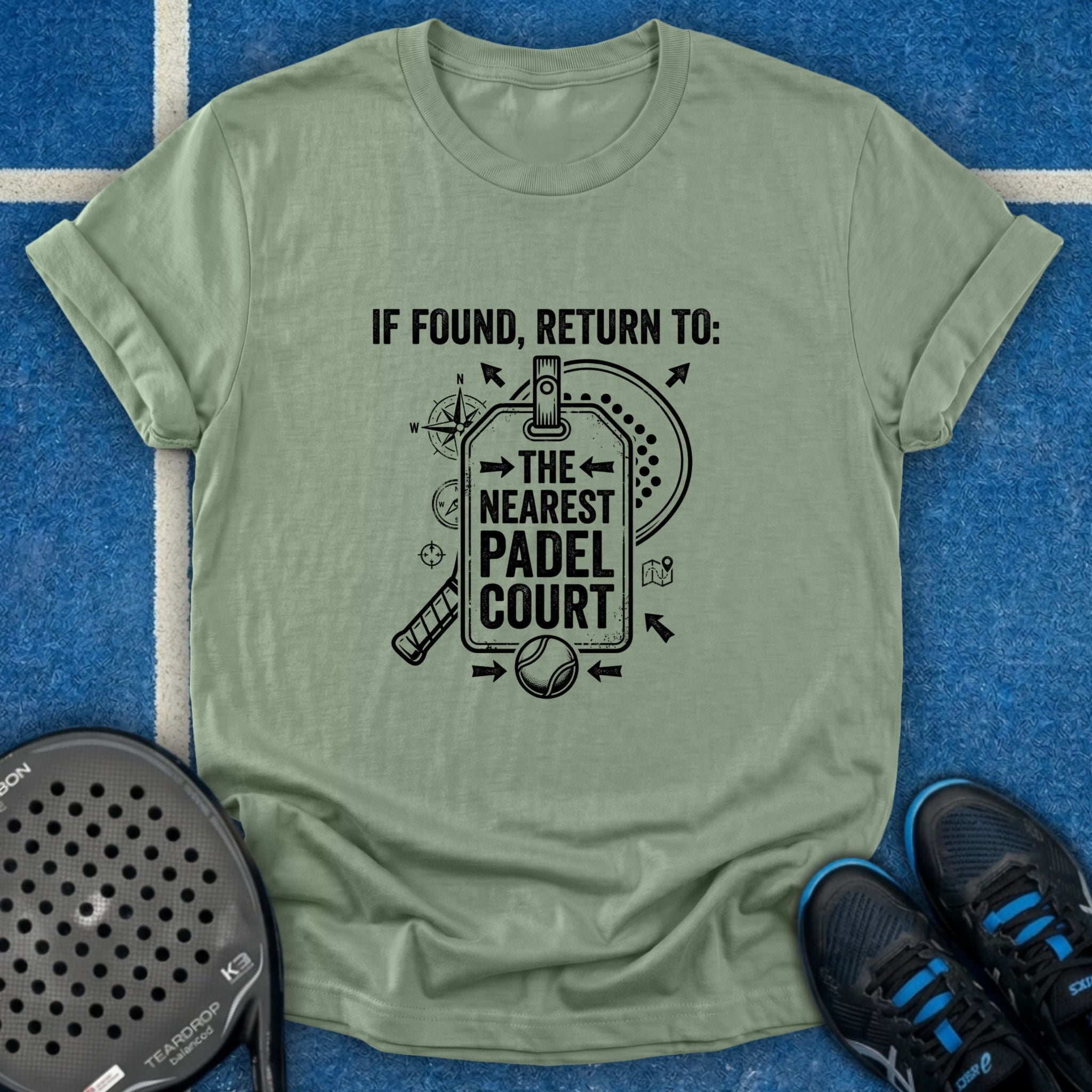 Return To Nearest Padel Court T-Shirt