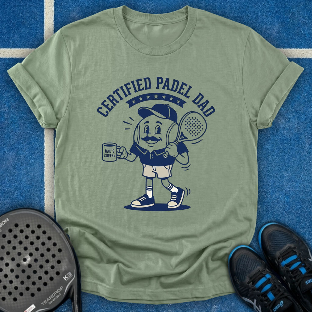 Certified Padel Dad T-Shirt