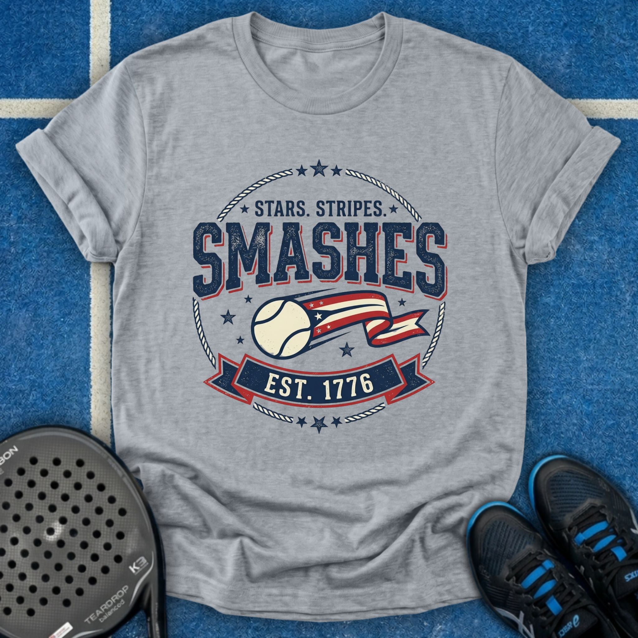 Stars Stripes Smashes T-Shirt
