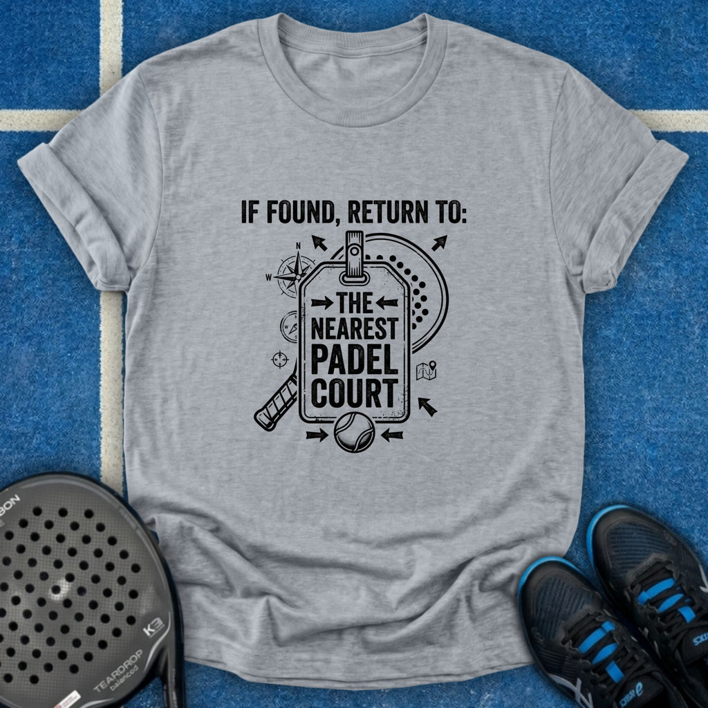 Return To Nearest Padel Court T-Shirt