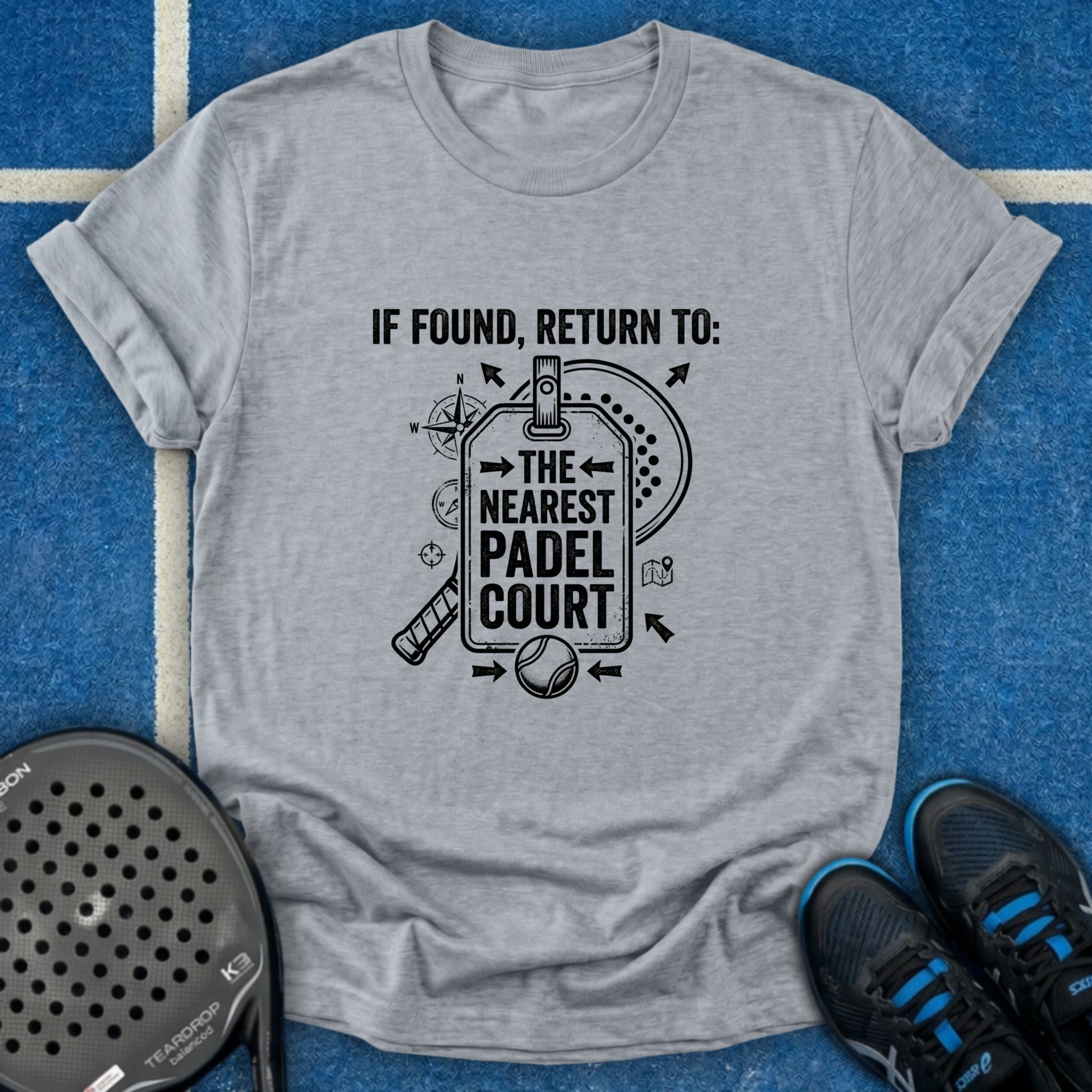 Return To Nearest Padel Court T-Shirt