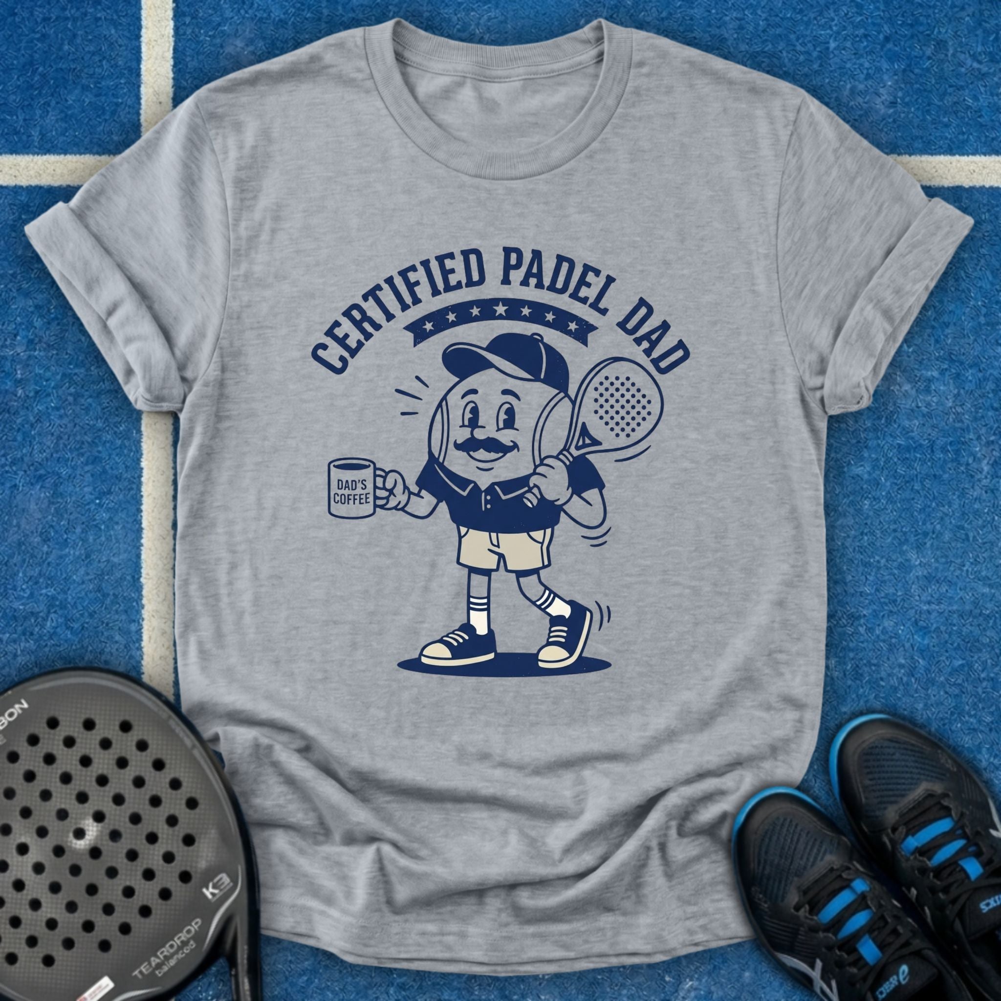 Certified Padel Dad T-Shirt