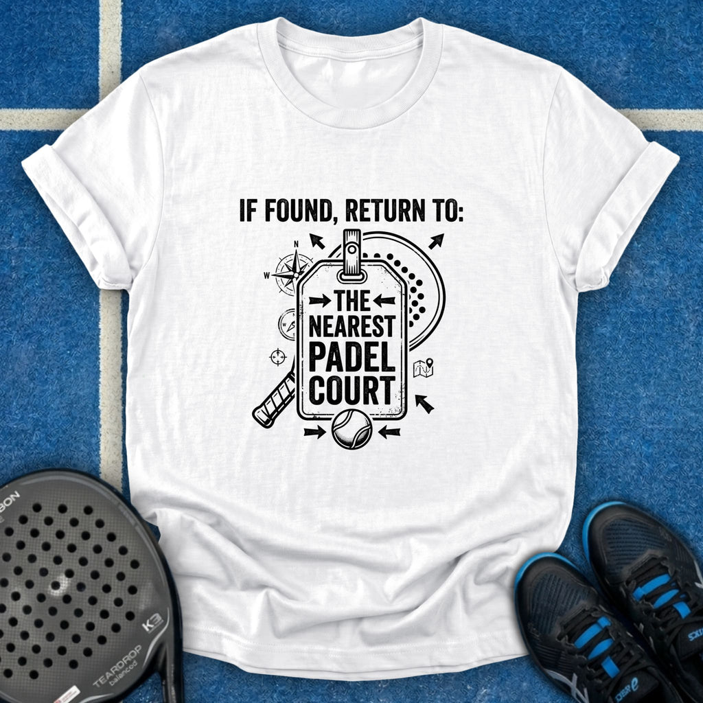 Return To Nearest Padel Court T-Shirt