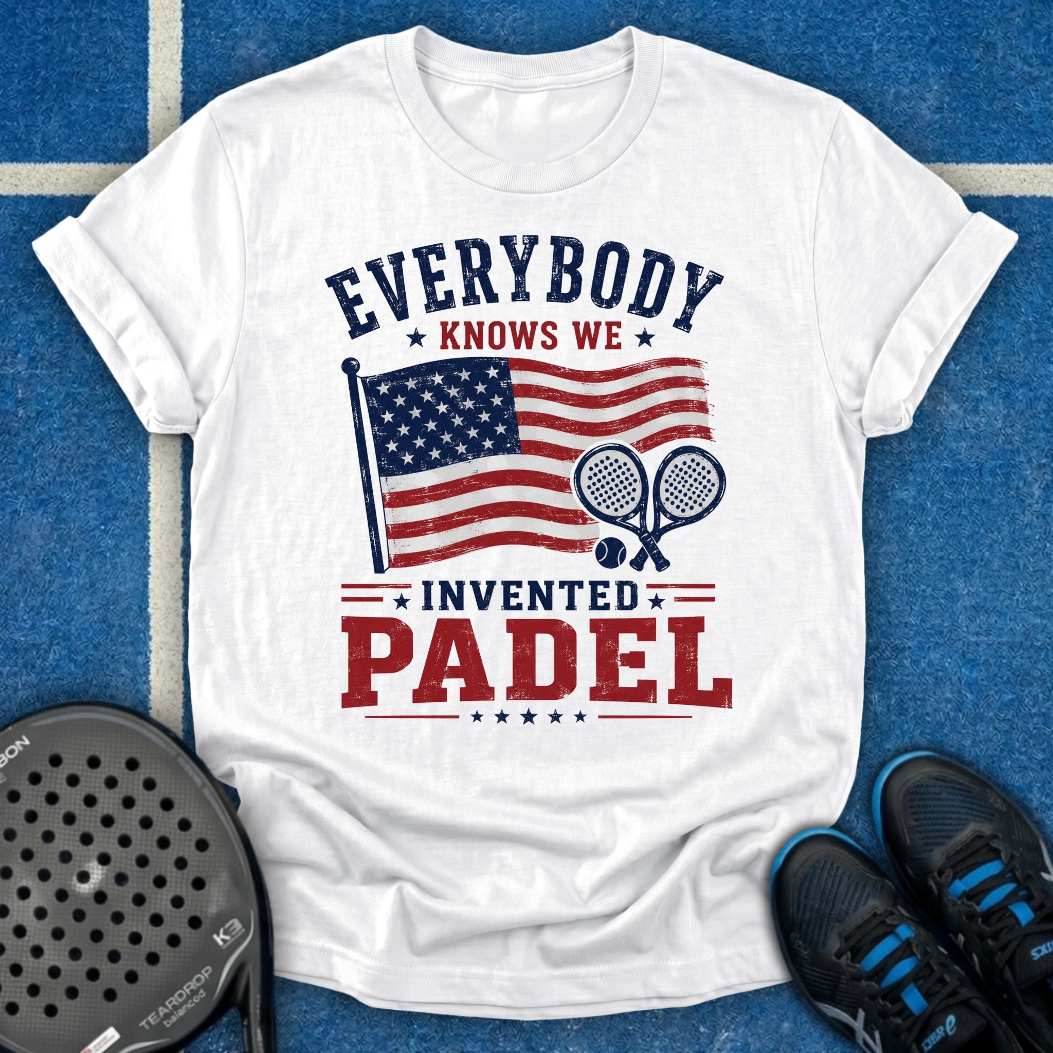 Everybody Knows We Invented Padel T-Shirt