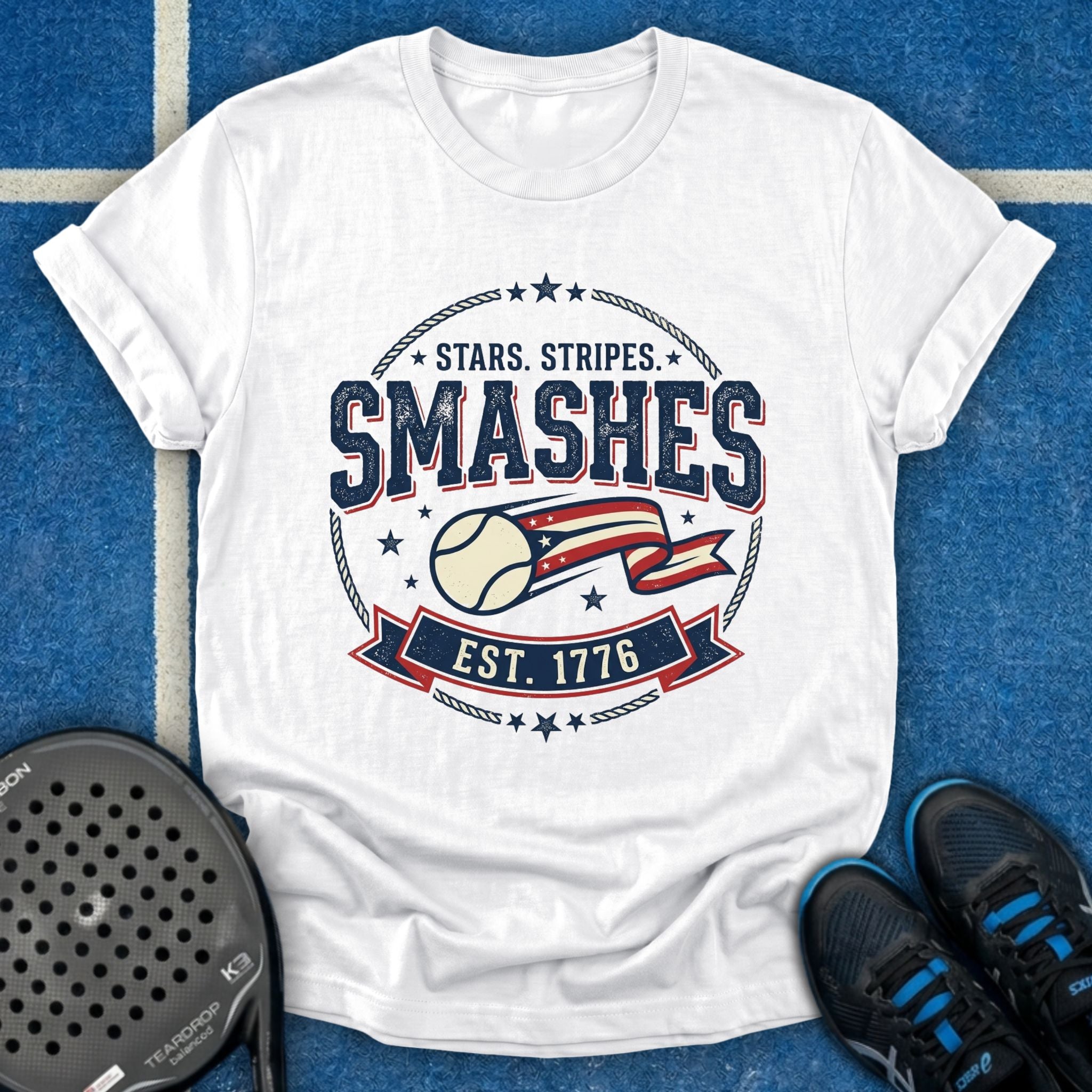 Stars Stripes Smashes T-Shirt