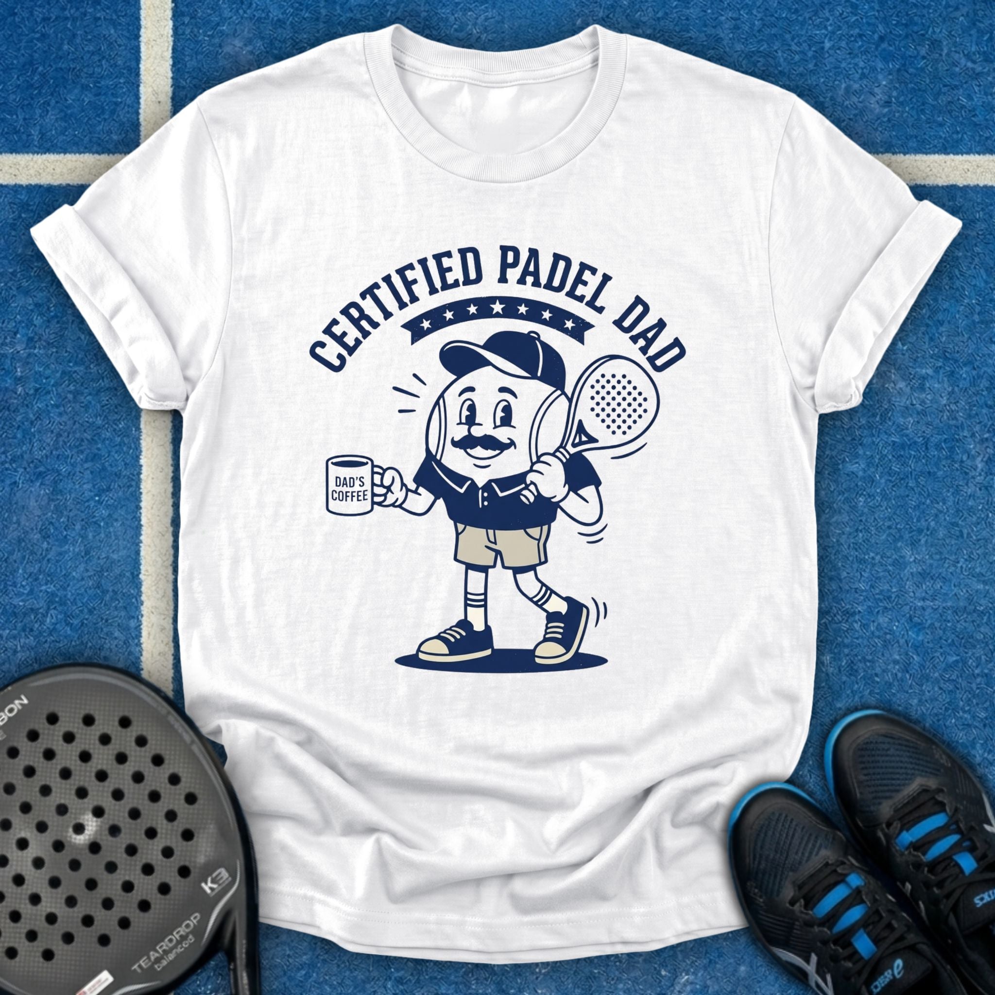 Certified Padel Dad T-Shirt