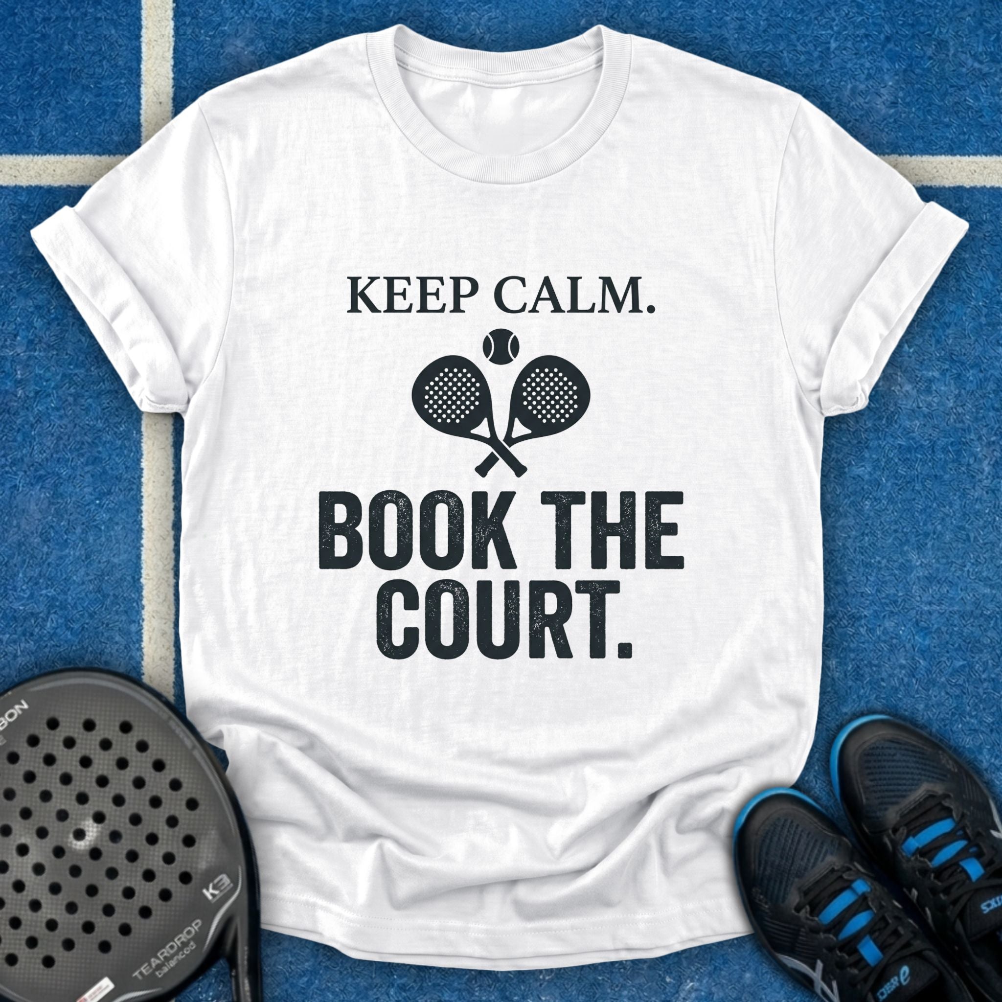 Keep Calm, Book The Court T-Shirt